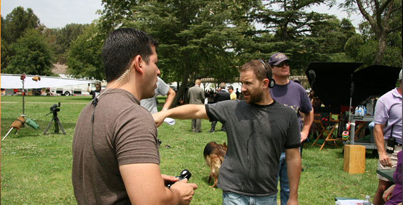 2:13 on location with director Charles Adelman