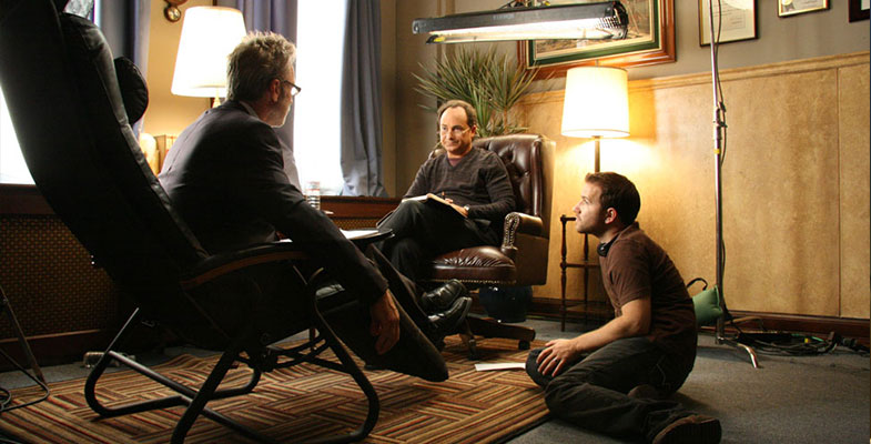 Charles Adelman directing Mark Thompson and Kevin Pollak