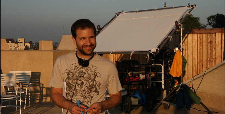 Hollywood Towers scene setup on the set of 2:13 w/ Charles Adelman