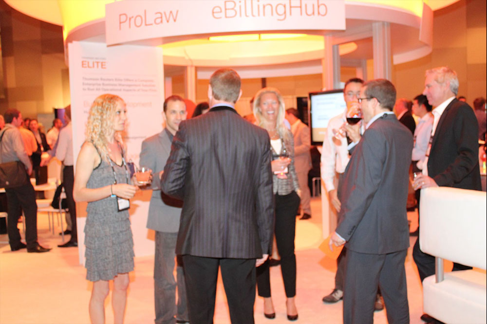Thomson Reuters Elite / ProLaw - Vantage 2012 Exhibit Hall - Cary Burch, Jessica Adelman & Charles Adelman Producer / Designer