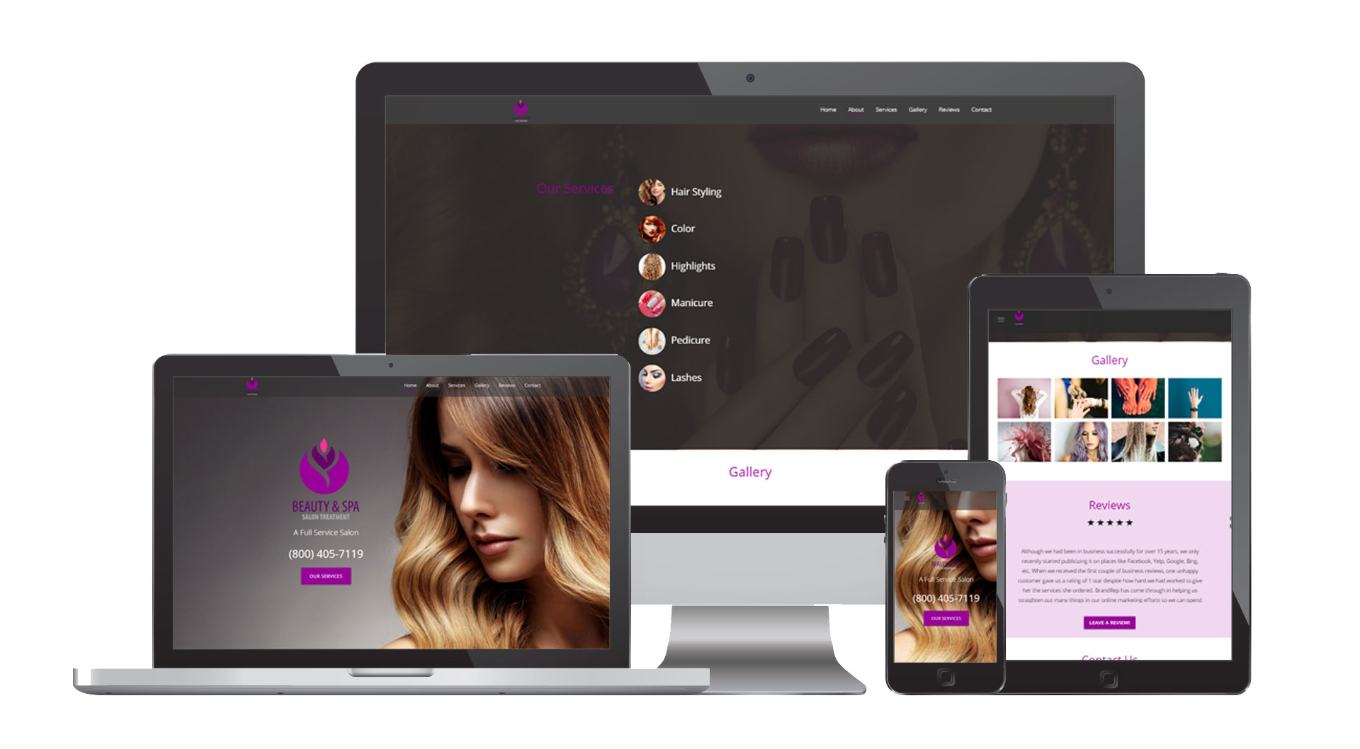 Charles Adelman - BrandRep Website & Product Design